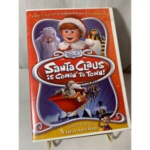 Rankin Bass Santa Claus Is Coming To Town DVD-Vintage Christmas-Stop Motion EUC